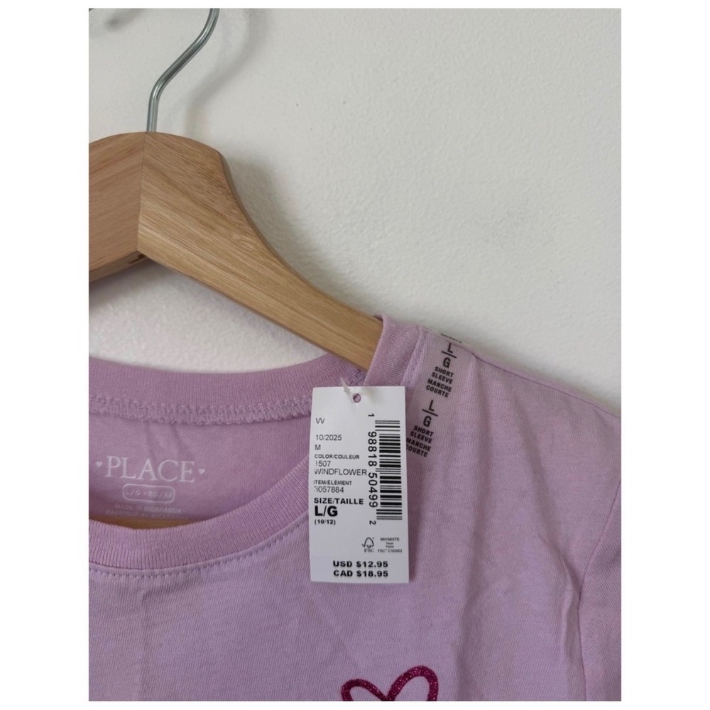 The Children's Place Girls' Cheerleader Graphic T-Shirt – Pink – Size XXL – NWT - Picture 3 of 4